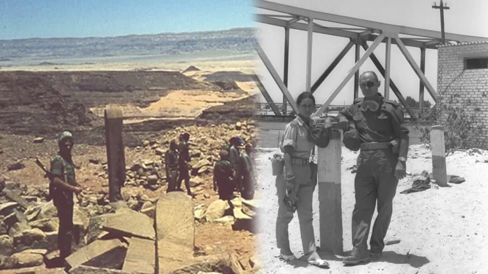 Eski İsrail Savunma Bakanı Dayan'ın Mısır'dan tarihi eser çalarken çekilen fotoğrafı ortaya çıktı!