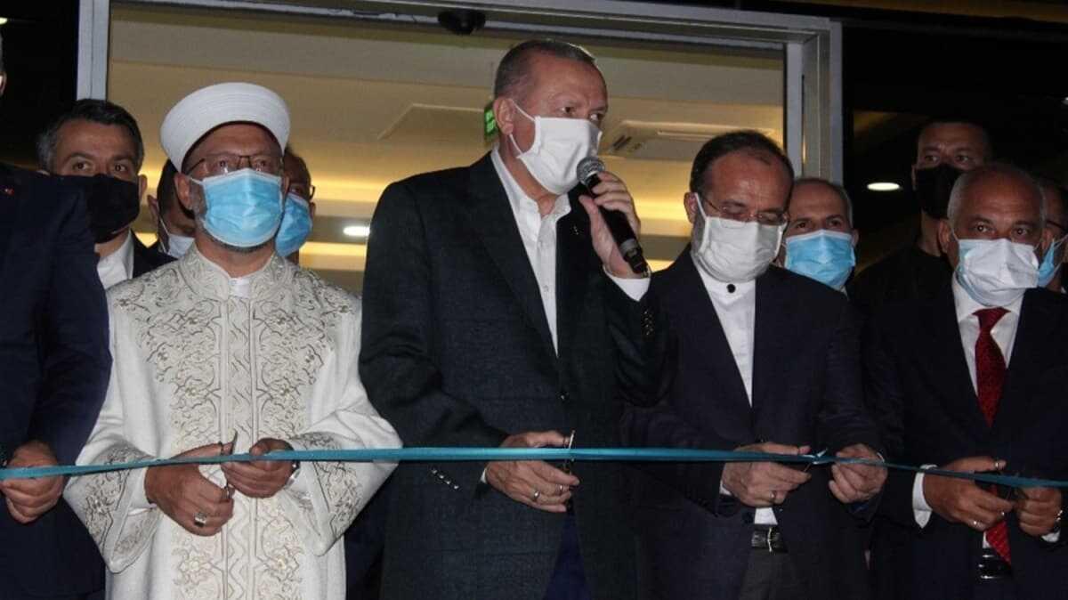 Bakan Erdoan, Gaziantep Hac Ahmet Ziylan Eitim Merkezi Mdrlnn aln gerekletirdi