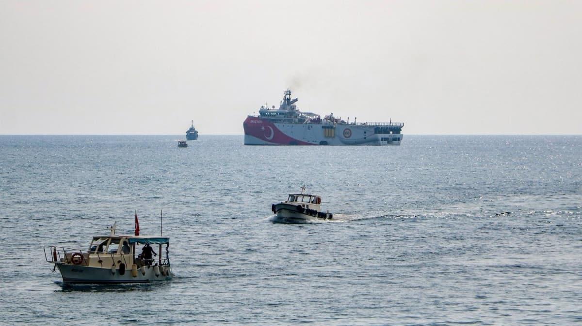 Trkiye'nin Navtex ilannn ardndan Oru Reis de limandan ayrld