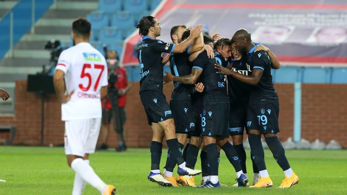 Trabzonspor'un 5 malk i saha galibiyeti hasreti sona erdi