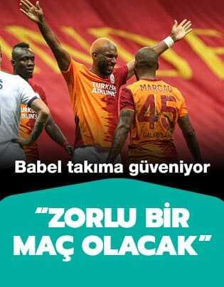 Ryan Babel: 'Çok zor bir maç bizi bekliyor'