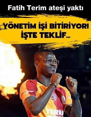 Terim ateşi yaktı, yönetim işi bitiriyor! İşte teklif...