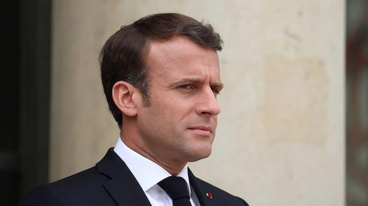 Anketler ortaya kt... Fransa'da Macron'a gven azalyor
