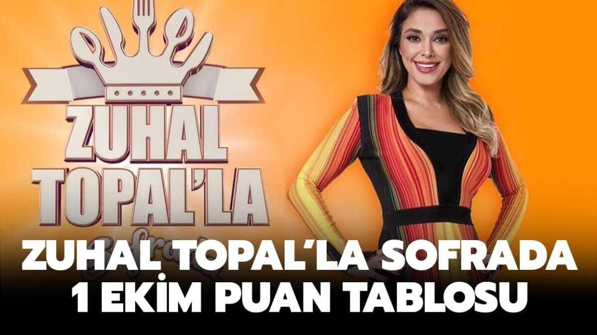 Zuhal Topal'la Sofrada 1 Ekim puan durumu belli oldu! 