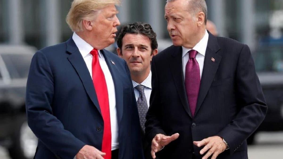 Koronavirs testi pozitif kan Trump'a Bakan Erdoan'dan mesaj