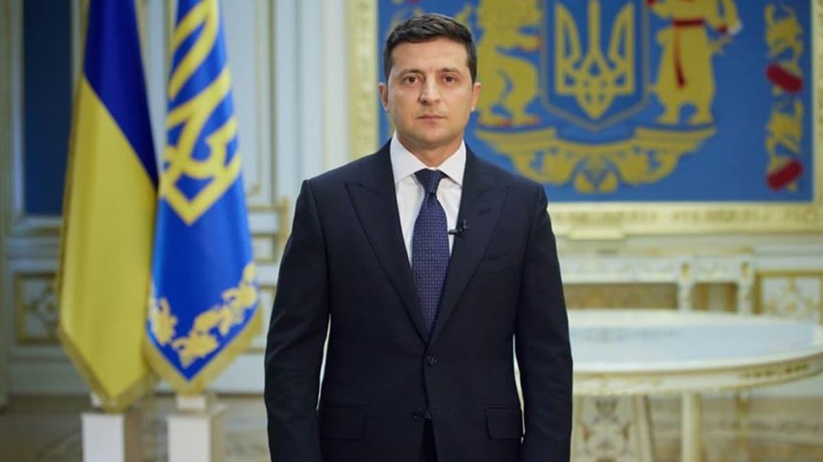 Ukrayna Devlet Bakan Zelenskiy'den Azerbaycan'a destek aklamas
