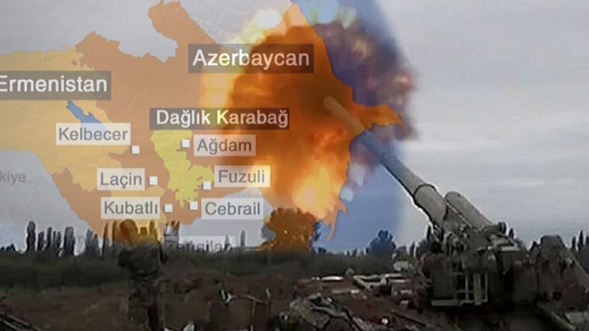 Azerbaycan ordusu Karaba blgesindeki kritik neme sahip Cebrail kentini Ermenistan igalinden kurtard