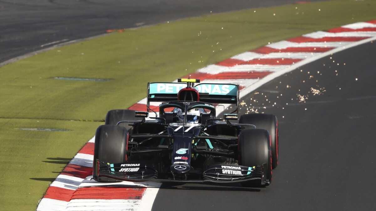 Formula 1 Almanya Grand Prix'sinde pole pozisyonu Valtteri Bottas'n