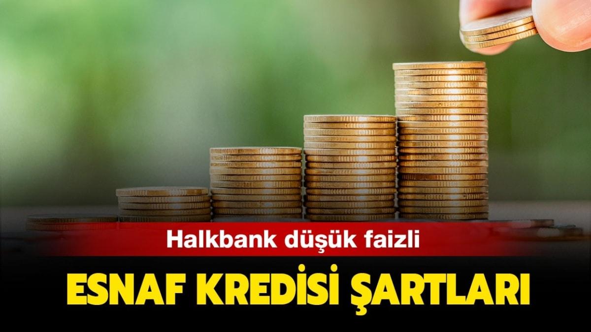 Halkbank esnaf kredisi nasl alnr, artlar nelerdir" Halkbank dk faizli esnaf kredisi hesaplama ilemi! 
