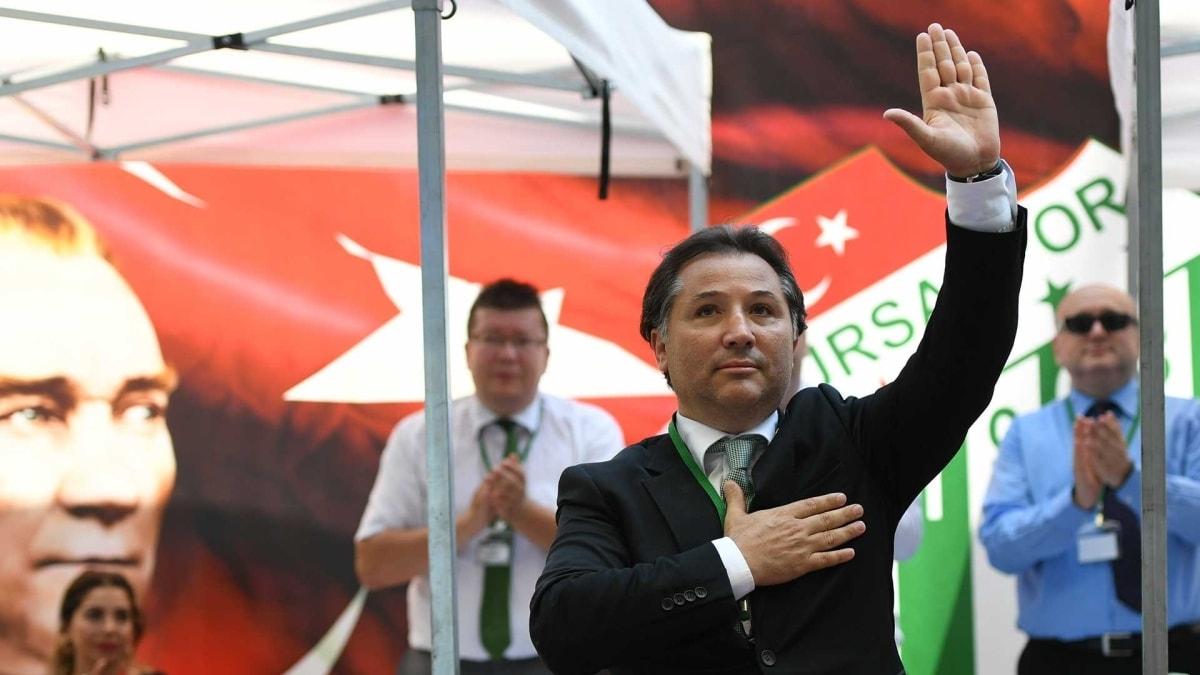 Bursaspor'un eski bakan Mesut Mestan'dan zer Hurmac'ya su duyurusu