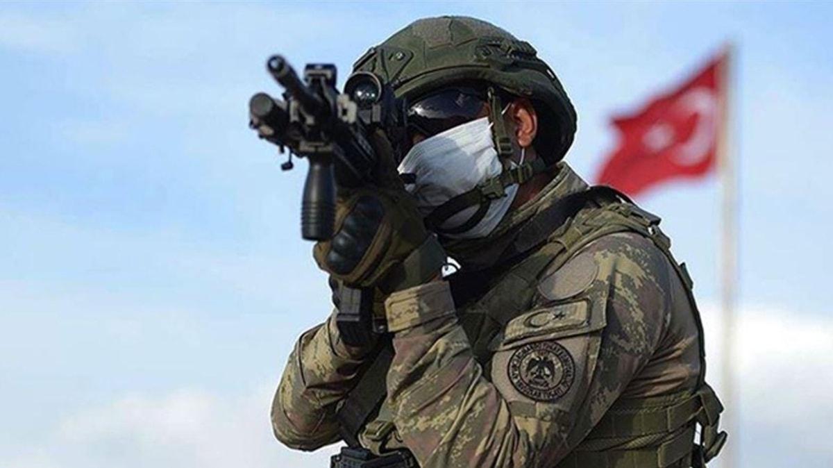 Frat Kalkan blgesine saldr giriiminde bulunan 1 PKK/YPG'li terrist etkisiz hale getirildi