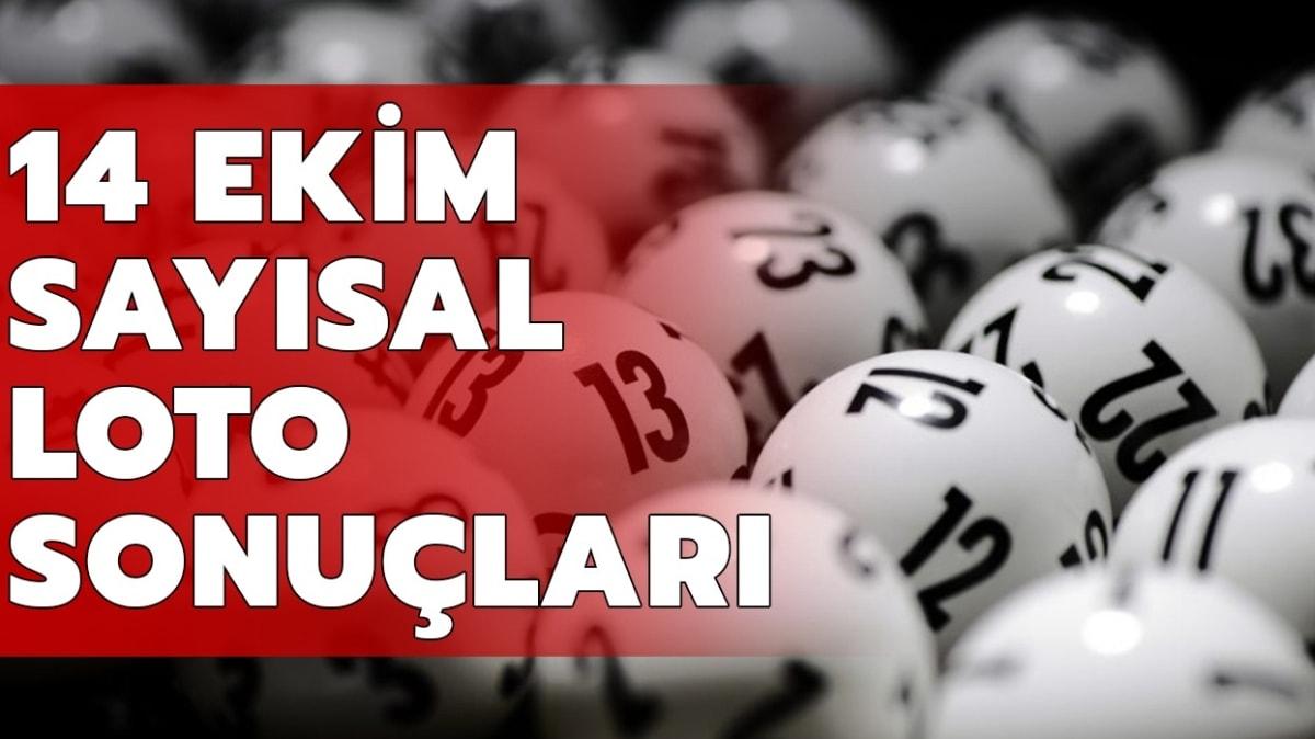 Saysal Loto 14 Ekim 2020 sonular