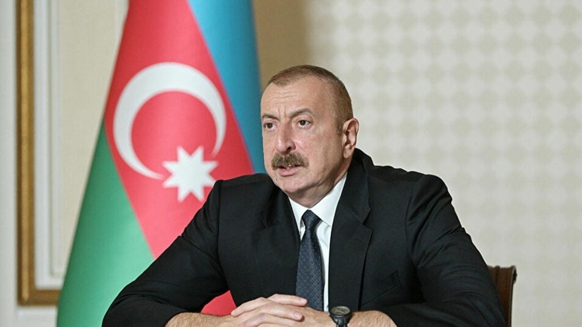 Azerbaycan Cumhurbakan Aliyev: Silahlar Ermenistan'a Rusya'dan sivil uaklarla gnderiliyor