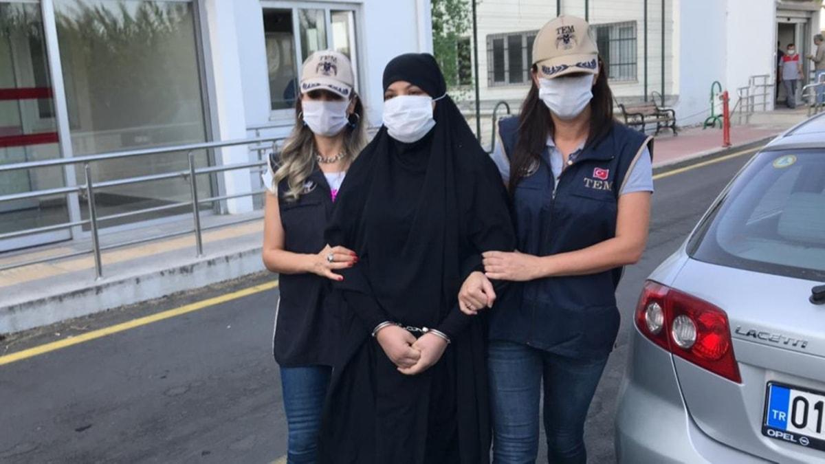 Krmz bltenle aranan DEA'l terrist Adana'da yakaland