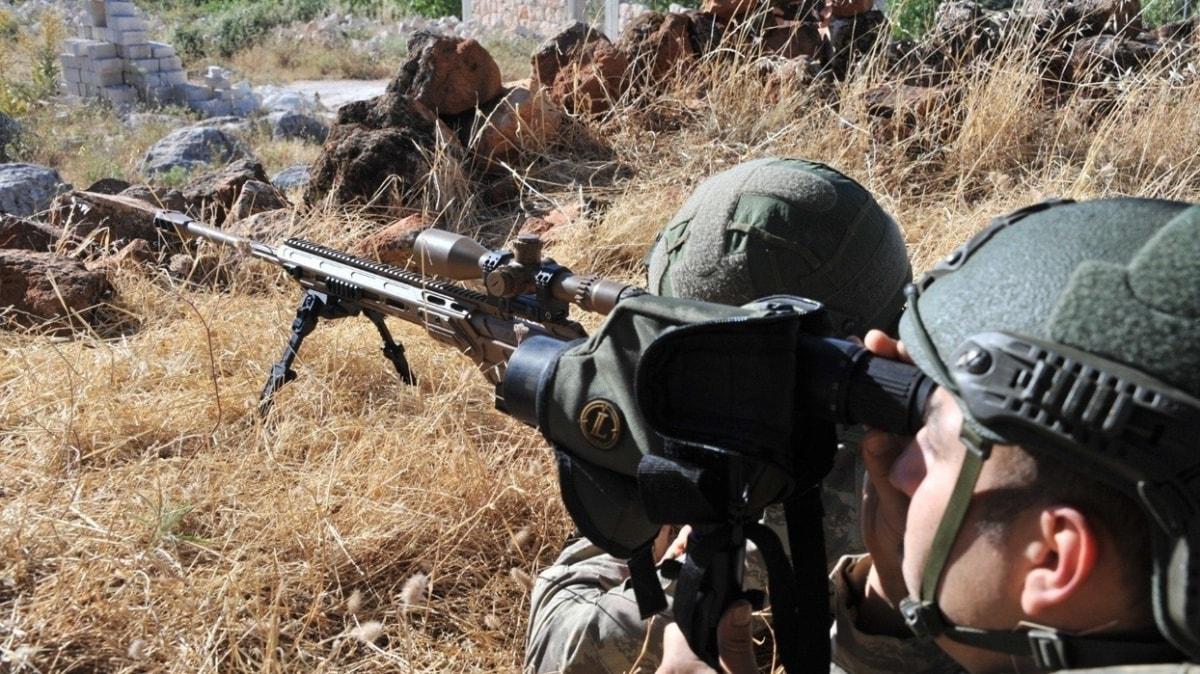 Taciz atei aan 3 PKK/YPG'li terrist etkisiz hale getirildi
