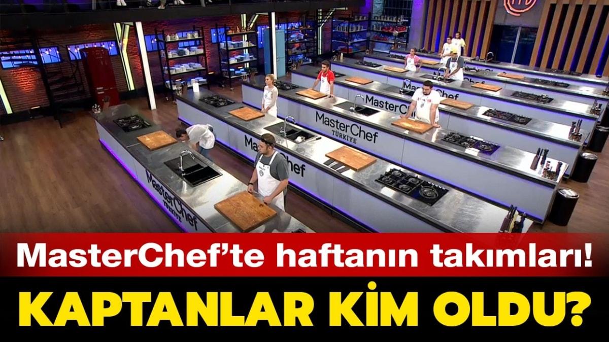 19 Ekim MasterChef kaptanlar! MasterChef mavi takm kaptan ve krmz takm kaptan kim oldu"