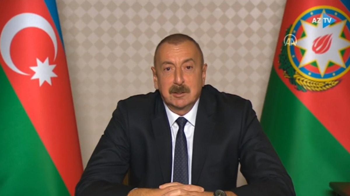 Azerbaycan Cumhurbakan Aliyev: Zengilan kenti Ermenistan igalinden kurtarld