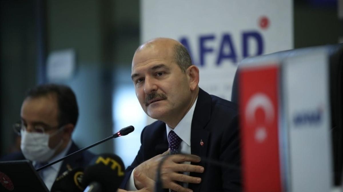 Bakan Soylu: 2021 yln Trkiye'de afet eitim yl olarak ilan edeceiz