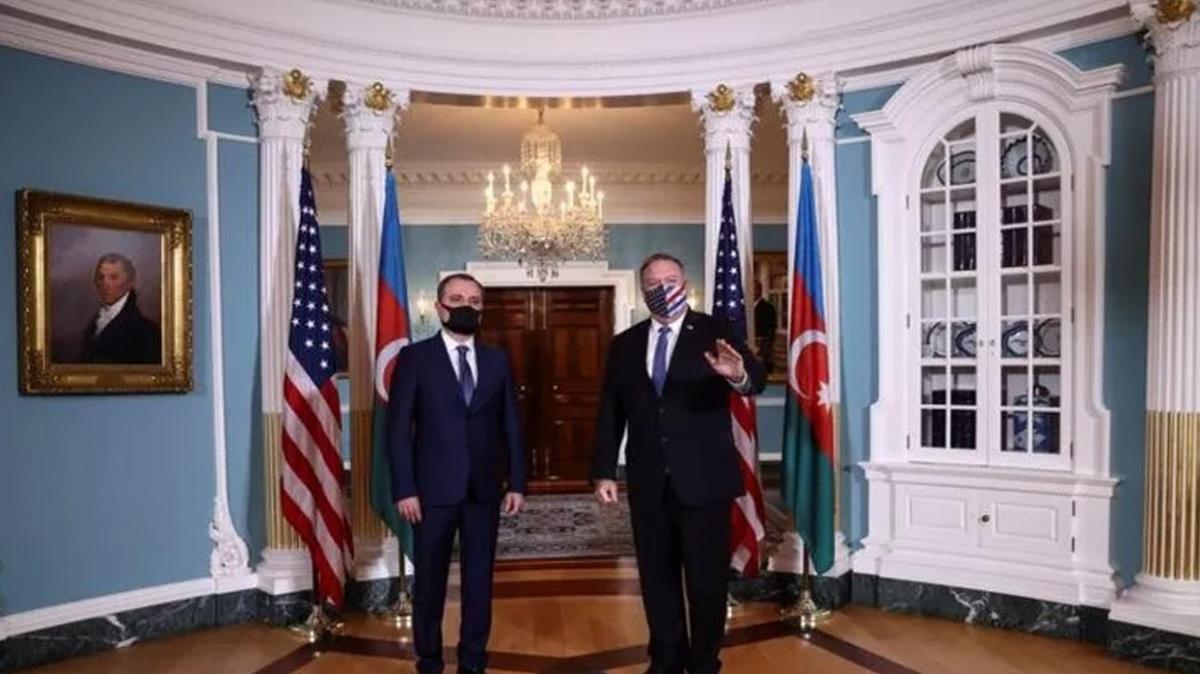 Washington'da kritik grme... Azerbaycan ve ABD Dileri Bakanlar bir araya geldi