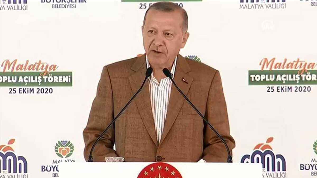 Bakan Erdoan, Malatya'da toplu al treninde konutu