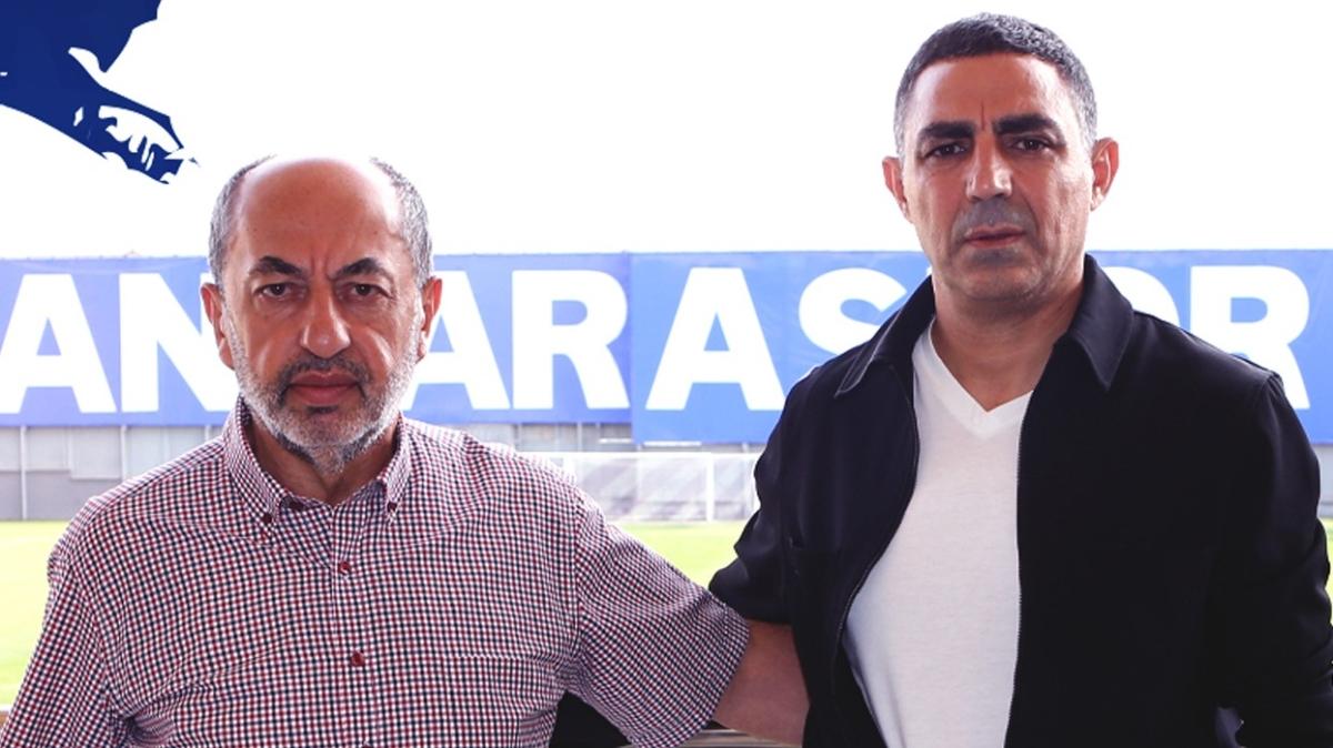 Ankaraspor'un yeni teknik direktr Mustafa zer oldu