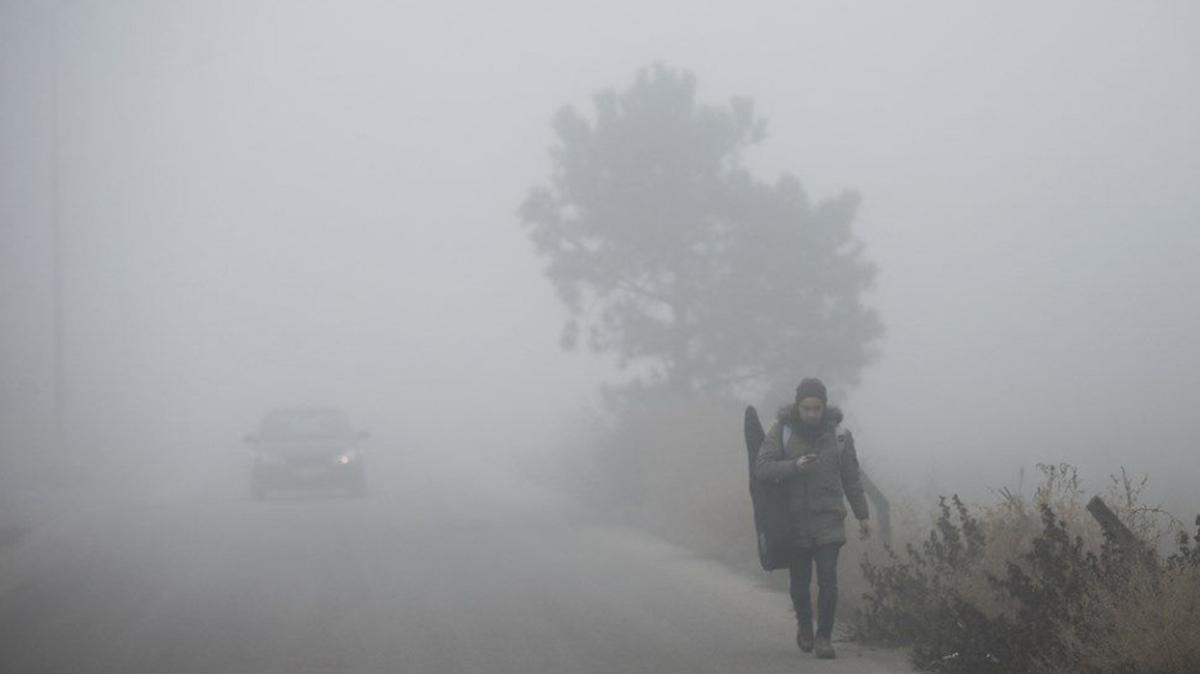 Bugn hava nasl olacak" Saanak ve sis uyars