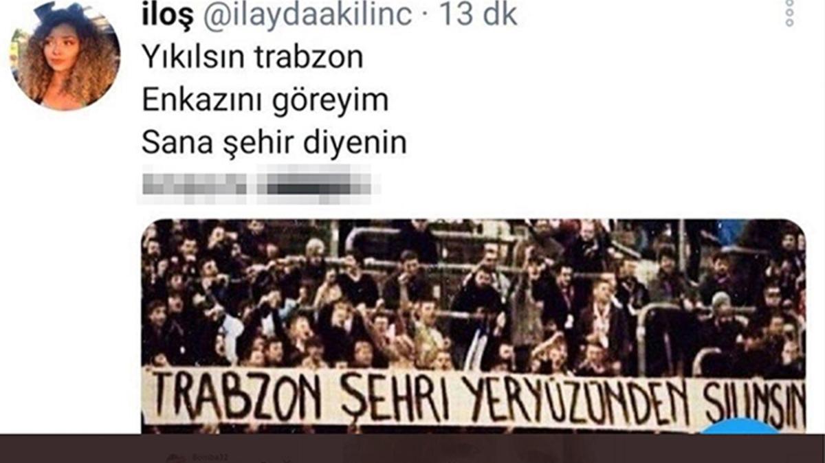 Trabzon'a ar hakarette bulunan CHP'li layda Kln ifade verdi