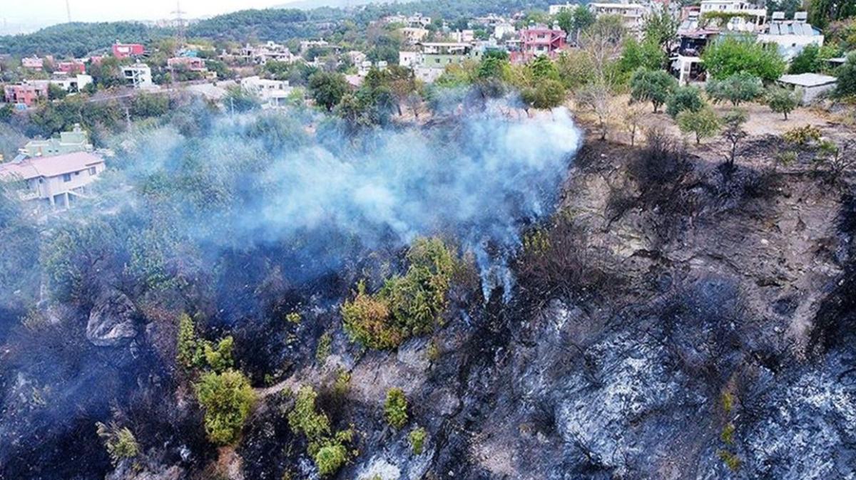 Bakan Pakdemirli aklad: Hatay'daki orman yangn kontrol altna alnd