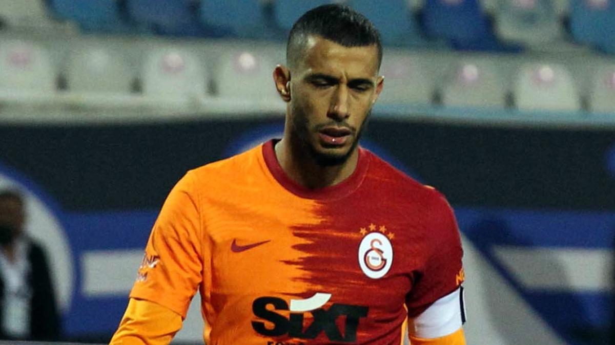 Galatasaray'da Younes Belhanda sakatl sebebiyle 3 hafta yok