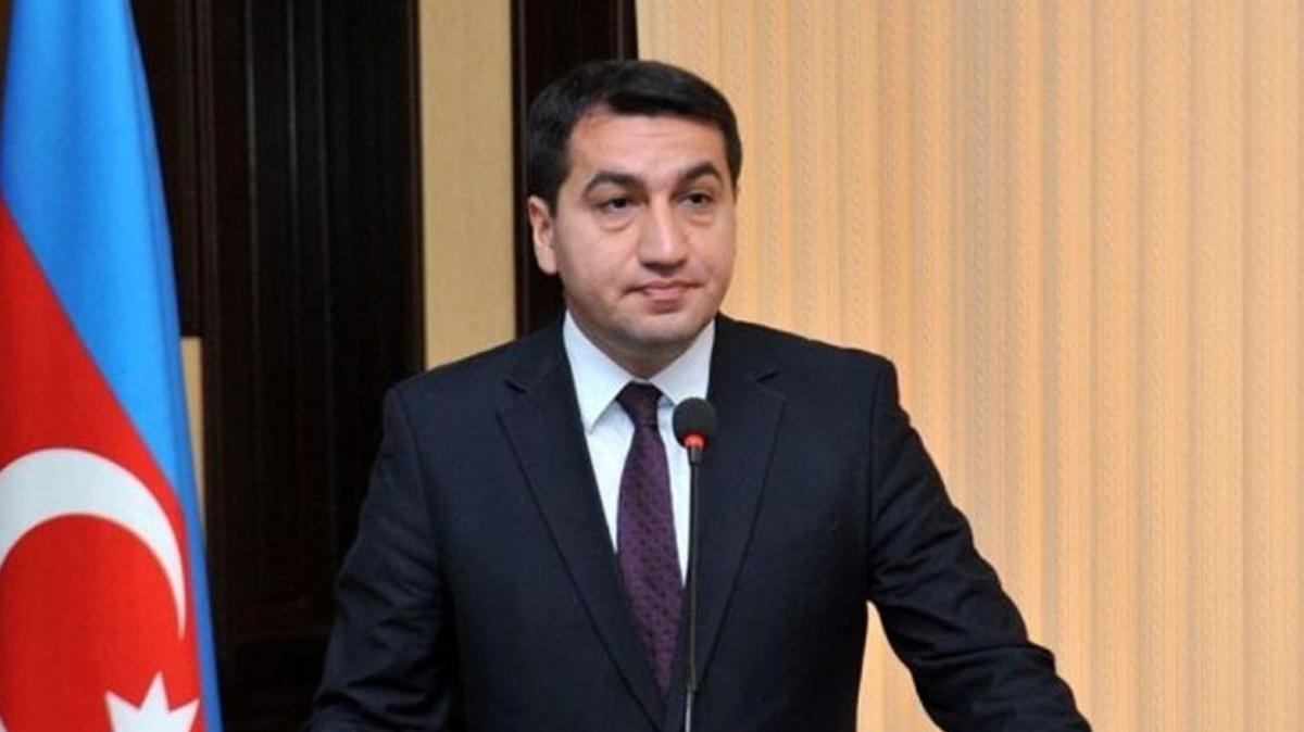 Azerbaycan Cumhurbakan Yardmcs Hacyev duyurdu: Szde Savunma Bakan' cehenneme gnderildi