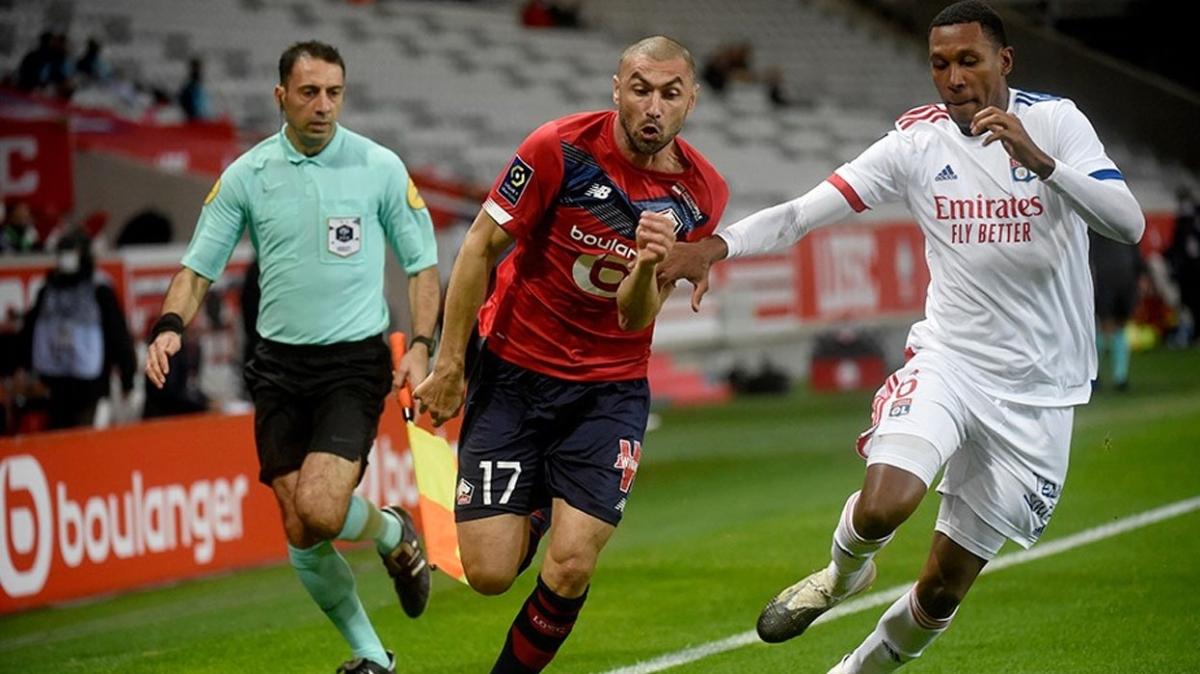 Lille ile Lyon karlkl gollerle berabere kald