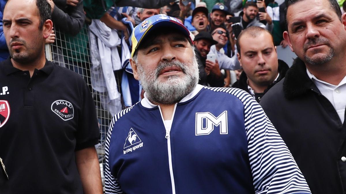 Efsane Maradona hastaneye kaldrld
