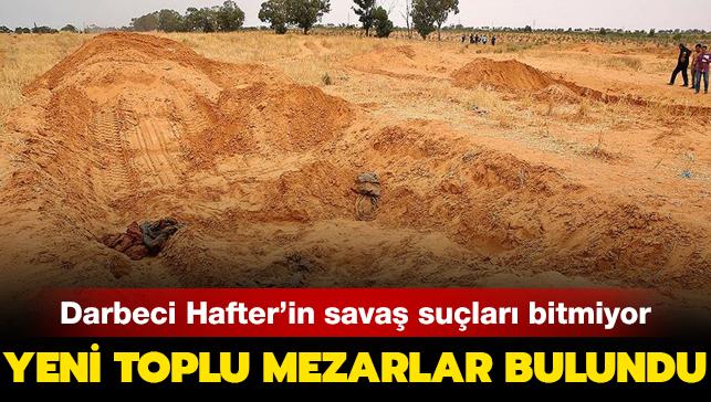 Darbeci Hafter'in sava sular gn yzne kmaya devam ediyor... Terhune'de yeni toplu mezarlar bulundu