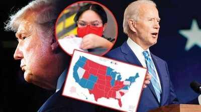 �Demokrasi �lkesi se�im yapamaz halde' Sand�ktan Trump zarftan Biden ��kt�