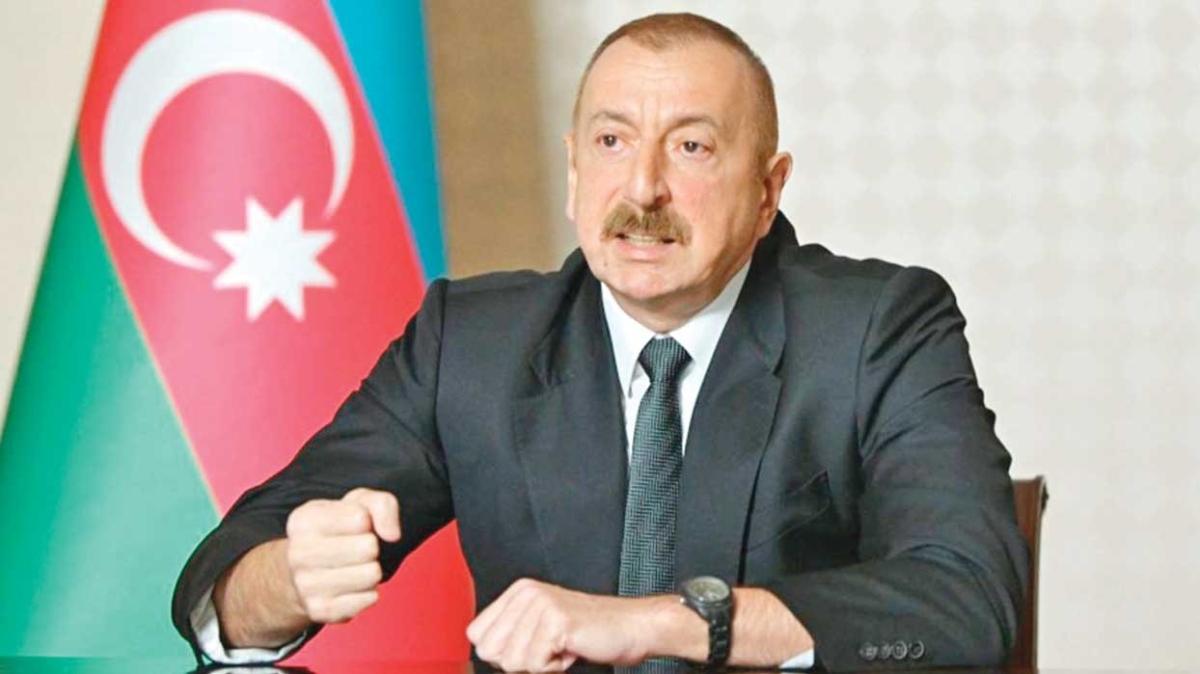 Azerbaycan Cumhurbakan Aliyev: Ermenistan ekilirse sava durdururuz