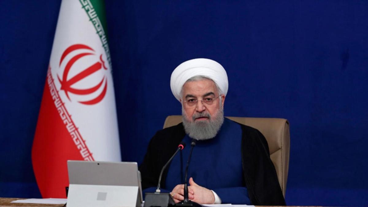 Ruhani'den Trump yorumu: ran onun dneminde tarihindeki en zor gnleri geirdi