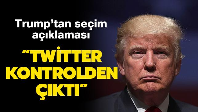 ABD Bakan Trump: "Twitter kontrolden kt"
