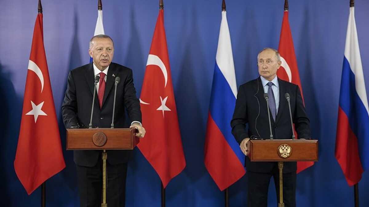 Bakan Erdoan, Rusya Devlet Bakan Putin ile grt