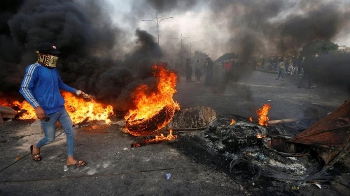Basra'daki olay sonras Kazmi'den aklama: Protestoculara kar mermi kullananlara msamaha gsterilmeyecek