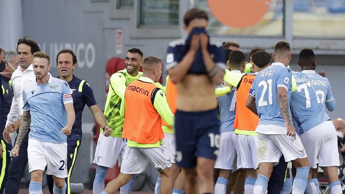 Lazio sahasnda Juventus ile 1-1 berabere kald
