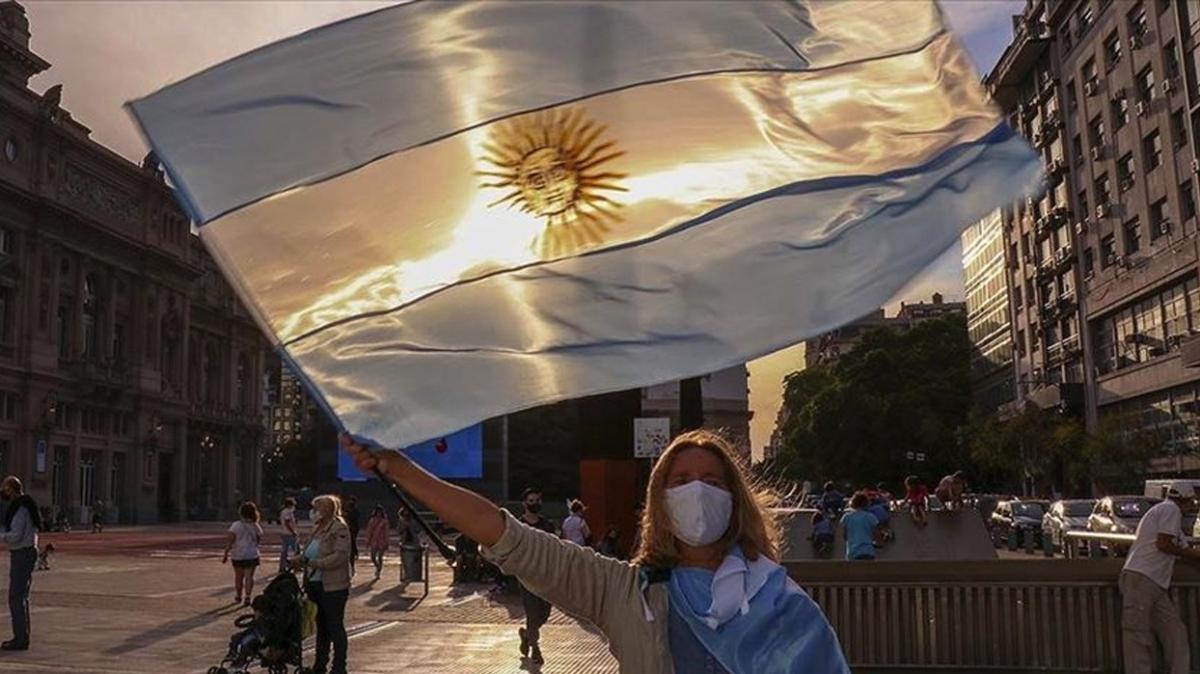 Arjantin'de Fernandez hkmetine kar protesto dzenlendi