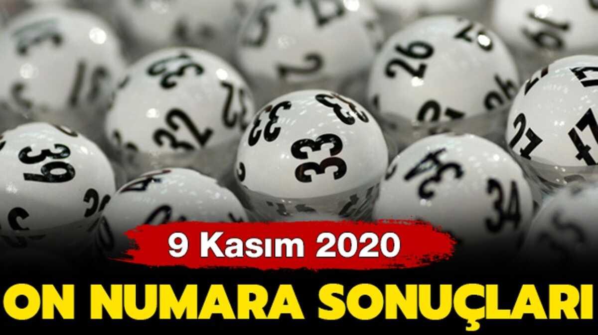 On Numara sonular 9 Kasm 2020