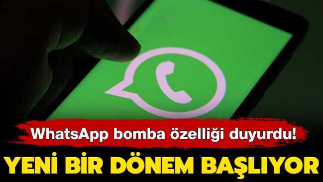 Bomba zellik duyuruldu: WhatsApp zerinden alveri dnemi balyor!