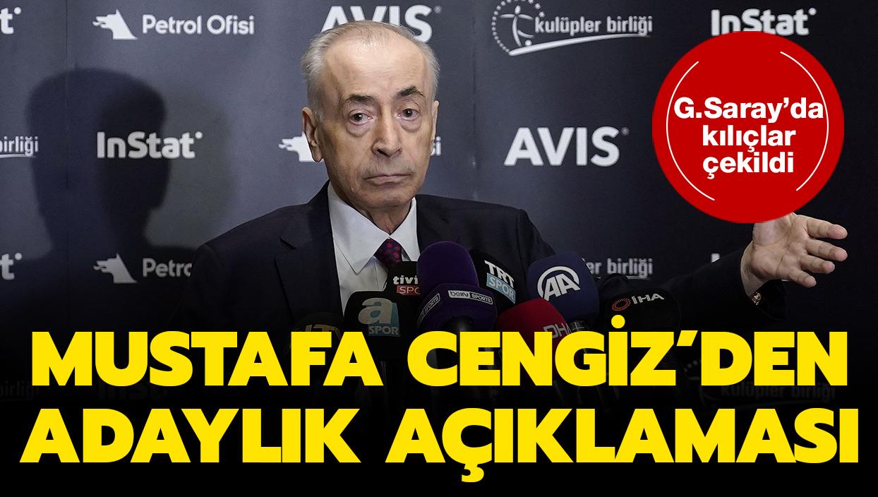 Mustafa Cengiz: Yeniden aday olma konusunda u anda vermi olduum bir karar yok