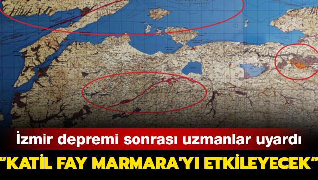 zmir'i vuran deprem sonras uzmanlar uyard: "Katil fay", Marmara'y etkileyecek
