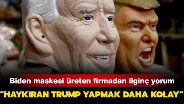 Joe Biden maskeleri geliyor: "Haykıran Trump yapmak daha kolay"