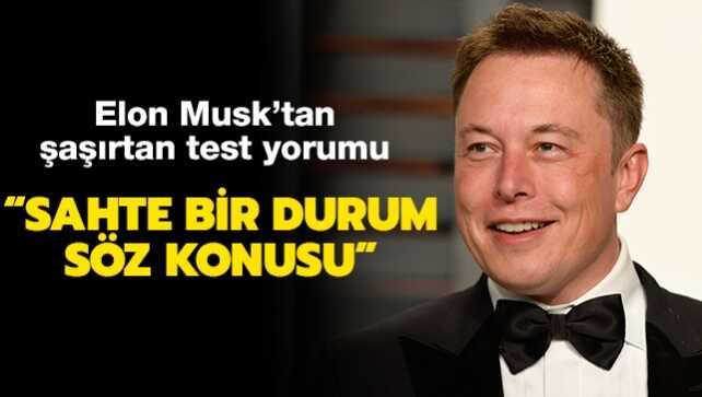 SpaceX'in kurucusu Elon Musk'tan koronavirüs testi yorumu: "Sahte bir durum söz konusu"