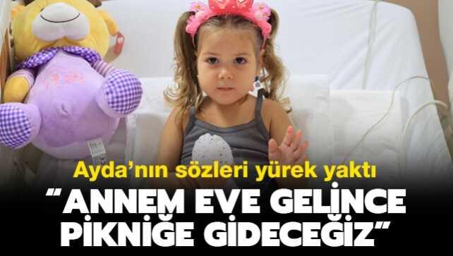 İzmir depreminin mucize çocuğu Ayda'nın sözleri yürek yaktı: "Annem eve gelince pikniğe gideceğiz"