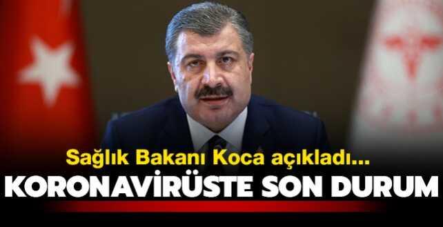 Sağlık Bakanı Koca açıkladı... İşte 14 Kasım koronavirüs tablosu