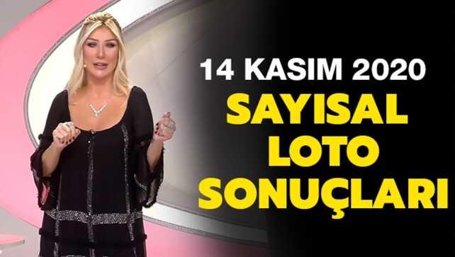 Çılgın Sayısal Loto sonuçları 14 Kasım 2020